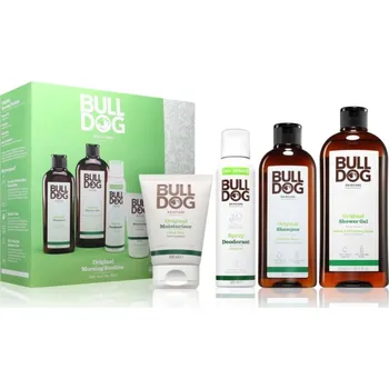 Nestandardní parfém Bulldog Original sprchový gel pro muže 500 ml + hydratační krém na obličej 100 ml + deodorant roll-on 75 ml + energizující šampon 300 ml