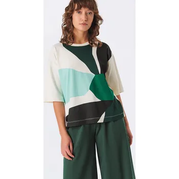 Dámské tričko SKFK Lariz GOTS T-Shirt F255ML MULTICOLOUR M