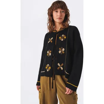 Dámský svetr SKFK Edunxe Sweater F252N BLACK S