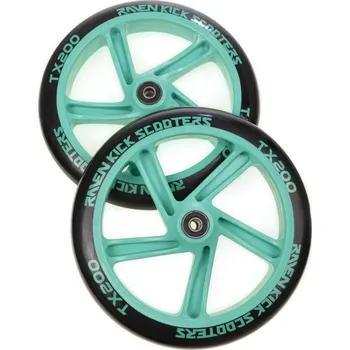 Kolečko ke koloběžce Raven Straight 200mm (1 ks) (s ložisky) mint náhradní kolo
