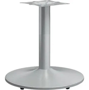 Stolová podnož Stolová podnož ZEUS, nízká, 500 x 420 mm, šedá