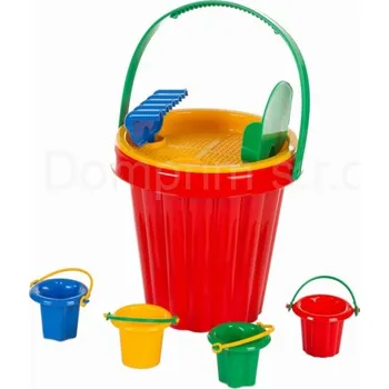 Hra na zahradu Souprava na písek s věderkami