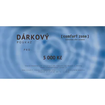 Dárkový potravinový koš Comfort Zone DÁRKOVÝ POUKAZ v hodnotě 5 000 Kč