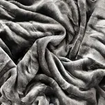 Mikroplyšové prostěradlo 180x200 - tmavě šedé