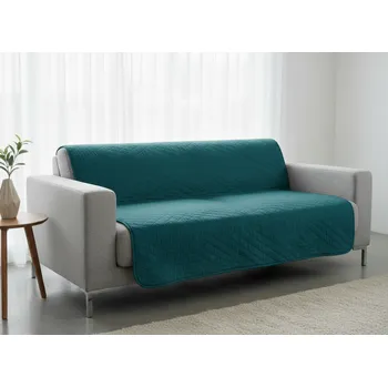 Přehoz na lůžko Přehoz na sedačku - pohovku JAKOB tyrkysová 170x210 cm Mybesthome