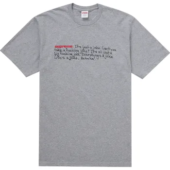 Dámské válenky Supreme Joke Tee Heather Grey Velikost: XL