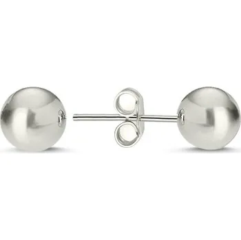 Náušnice Olivie Stříbrné náušnice kuličky 6 mm 1708 Ag 925; ≤0,77 g.