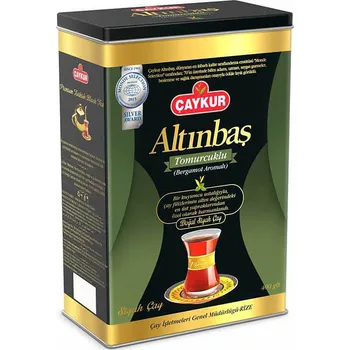 Čaj Caykur Altinbas Earl Grey Bergamot plechovka 400 g