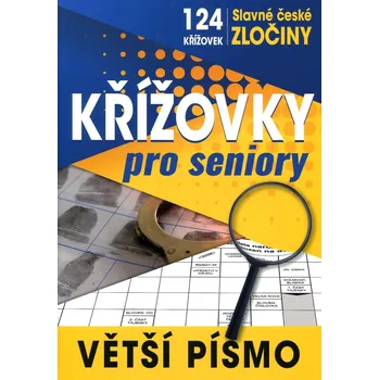 Kniha Fortuna Libri Křížovky pro seniory - Slavné české zločiny