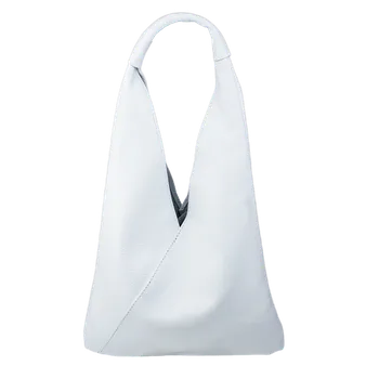 NovaKabelka.cz Kožená italská kabelka Alma Piccola Bianca