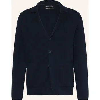 Pánské sako Marc O'polo Pánské Pletené Sako Regular Fit, tmavě modrá, 58