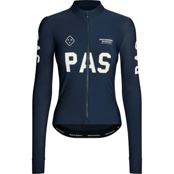 cyklistický dres Pas Normal Studios Women's PAS Mechanism Long Sleeve Jersey - Navy