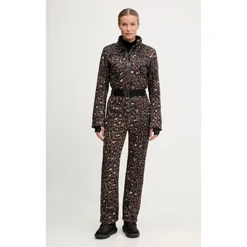 Dámský overall Lyžařská kombinéza EA7 Emporio Armani černá barva, AF13891.7W000389 88X, vel. XS