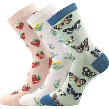 3PACK dětské ponožky Boma vícebarevné (057-21-43 XVII - mix C) 35/38 Možnost vrácení zboží ZDARMA do 120 dnů!