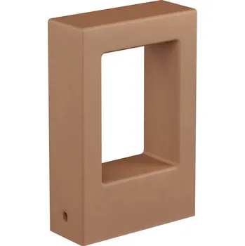 Venkovní osvětlení Redo Venkovní LED betonový sloupek SANDER, v.30cm, IP65 Barva: terracotta, Barva světla: 2700K