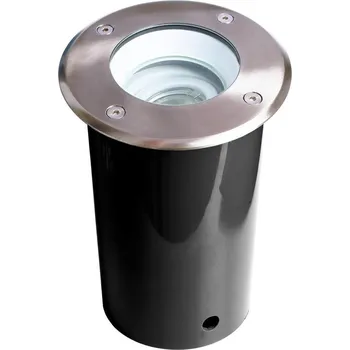 Venkovní osvětlení LIGHT IMPRESSIONS Deko-Light zemní svítidlo Pavo kulaté 220V GU10 9W stříbrné (930538-730473)- LIGHT IMPRESSIONS IMPR 730478