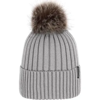 Čepice Dámská čepice Viking HANA UNI Šedá, Hnědá