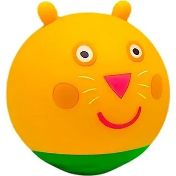 Kids licencing Chrastící míček se zvuky žlutý Peppa Pig - kočička