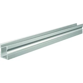 LED páska LIGHT IMPRESSIONS AU-02-08 vysoký U-profil pro 8 - 9,3 mm LED pásek matná stříbrná - LIGHT IMPRESSIONS IMPR 970101