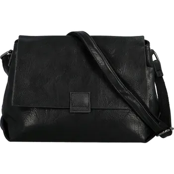 Kabelka Trendy dámská koženková crossbody kabelka Daile, černá