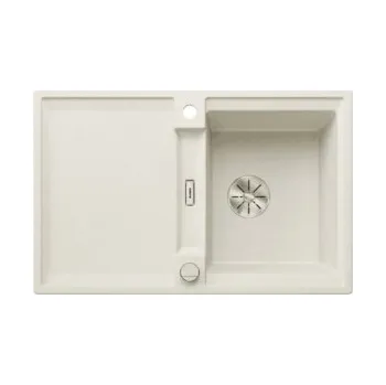 Granitový dřez Blanco ADIRA 45 S-F Silgranit bílá soft oboustranné provedení s excentrem - 527598