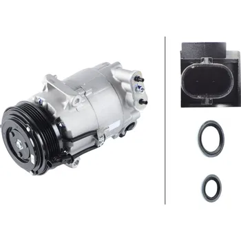 Kompresor klimatizace Kompresor, klimatizace HELLA 8FK 366 200-521