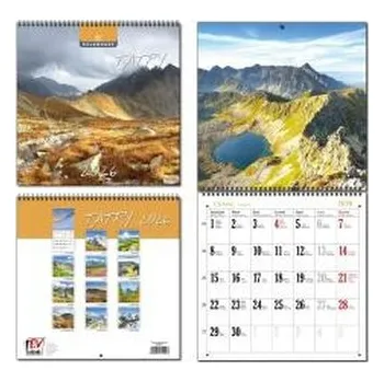 Kalendář Kalendarz 2026 30x60 13 planszowy Tatry