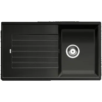 Granitový dřez Blanco ZIA 45 SL Silgranit černá oboustranné provedení - 526011
