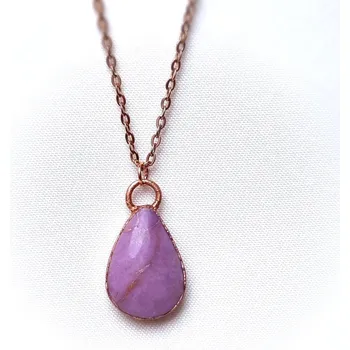 Šperk Fosfosiderit, vzácný minerál (Peru) - šperk/náhrdelník AUTORSKÁ TVORBA ŠPERKŮ Z MINERÁLŮ