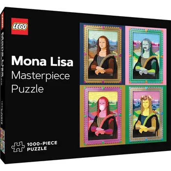 Puzzle Chronicle Books LEGO Mona Lisa 1000 dílků