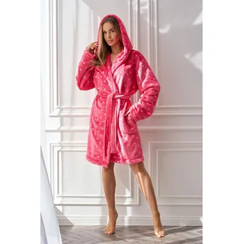 Dámský župan L&L 2550 Amira S-XL dámský župan malina L