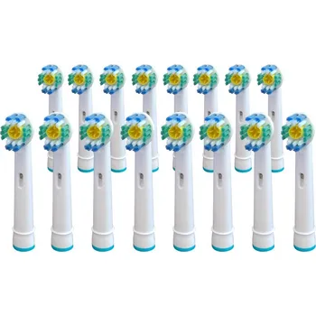 Náhradní hlavice k elektrickému kartáčku KOMA Sada 16 ks náhradních certifikovaných hlavic NK07 ke kartáčkům Braun Oral-B 3D WHITE