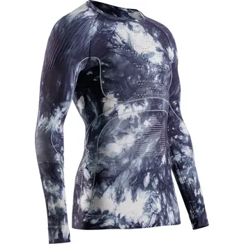 Pánské tričko X-Bionic Energy Accumulator Wild Shirt LS M EA-S106W25U-B141 - tiedye/black/white M