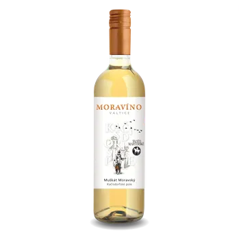 Víno Muškát moravský 2025, moravské zemské víno, Moravíno, suché