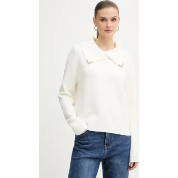 Dámský svetr Svetr z vlněné směsi Morgan MISTRAL béžová 01X, vel. M