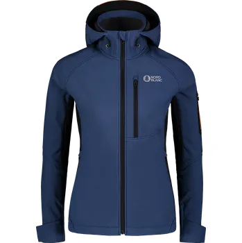 Dámská softshellová bunda Modrá dámská zateplená softshellová bunda CHUNG - 34