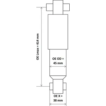 KYB 3447500 Tlumič pérování (3447500)