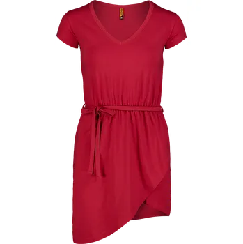 Dámské šaty Červené dámské šaty RIBBON - 44