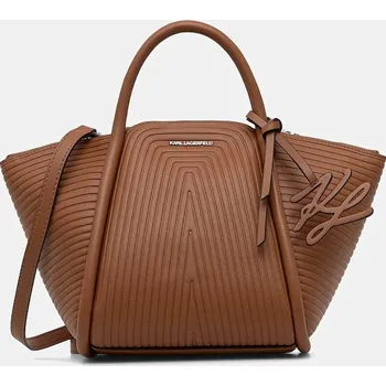 Kabelka Kabelka Karl Lagerfeld K/WELLEN MD B1W30044 hnědá 88X, vel. ONE SIZE