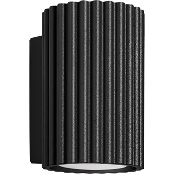 Nástěnné svítidlo Nástěnné svítidlo Karbon, 1x černé kovové stínítko, (10 cm)