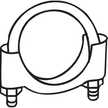 Upínač, výfukový systém, 250-260