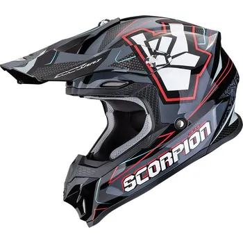 Motodoplněk SCORPION přilba VX-16 EVO AIR Rok black/grey/red - M