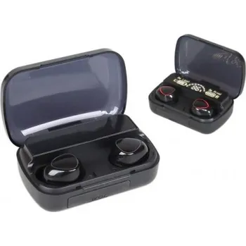 Sluchátka Bezdrátová sluchátka s powerbankou M10 černé