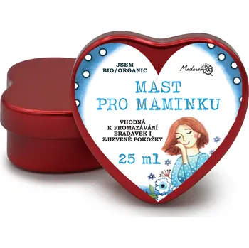 Medarek O Mast pro maminku bio srdíčko Barva a objem: Stříbrné ❤ 80 ml