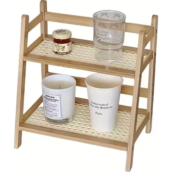 regál NoBi Police bambusová, světlá, MIRA NEW 26x28x18 cm