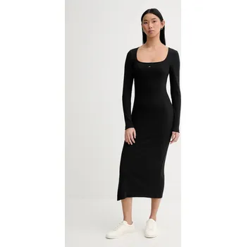 Dámské šaty Šaty Tommy Jeans DW0DW21915 černá 99X, vel. S