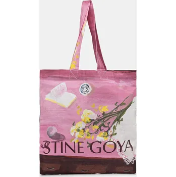 Bavlněná kabelka Stine Goya růžová barva, SG-PS26-A016-2285 SG.PS26.A016.2285 30C, vel. ONE SIZE