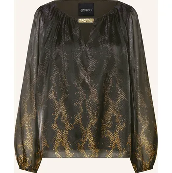 Dámská halenka Marc Cain Dámská Blůza, 917 black/amber gold, 40