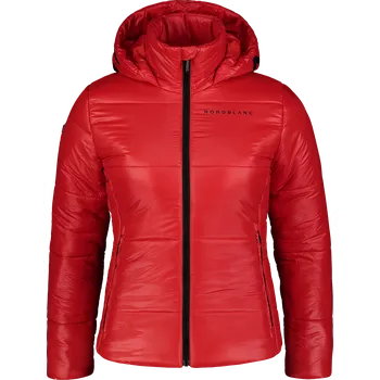 Dámská bunda Červená dámská prošívaná bunda PUFF - 34