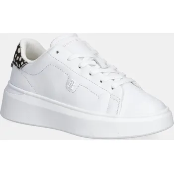 Dámské tenisky Kožené tenisky Tommy Hilfiger ANIMAL PRINT PLATFORM SNEAKER FW0FW09023 bílá 00X, EUR 37